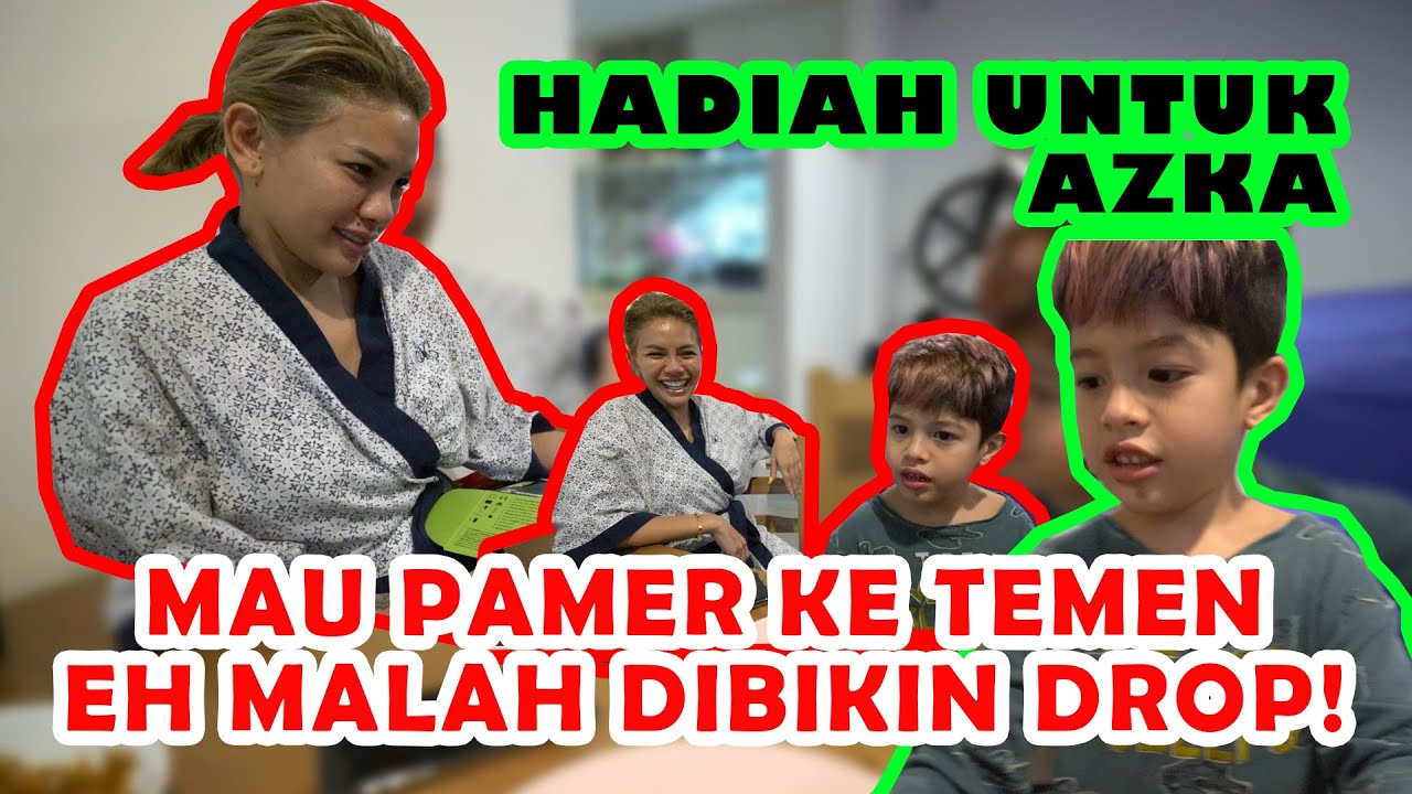 GAK NYANGKA TERNYATA AZKA PUNYA BAKAT TERPENDAM !! KARENA ABIS DIBELIIN MAINAN..