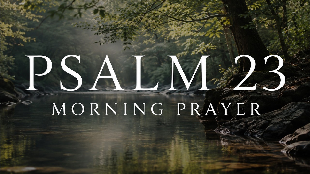 Trust God To Lead You To Still Waters | A Blessed Morning Prayer