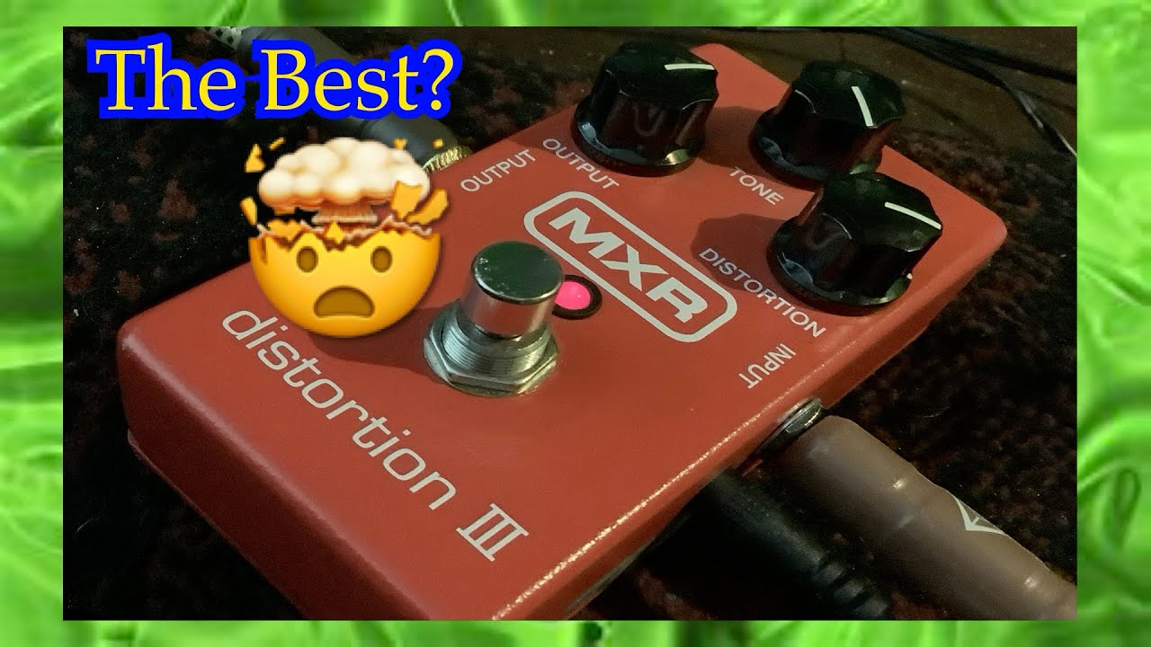 MXR distortion iii review
