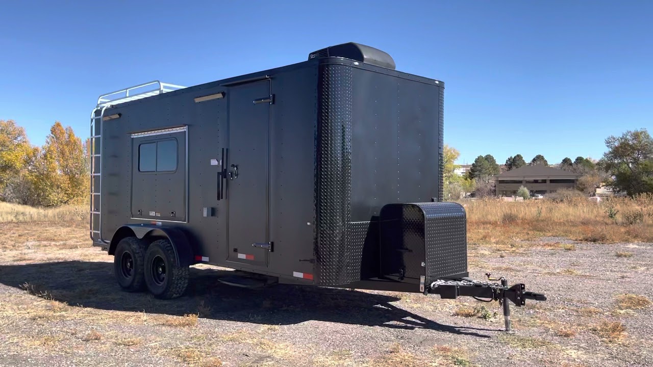 7x18 Blackout Colorado Off Road Trailer for sale!