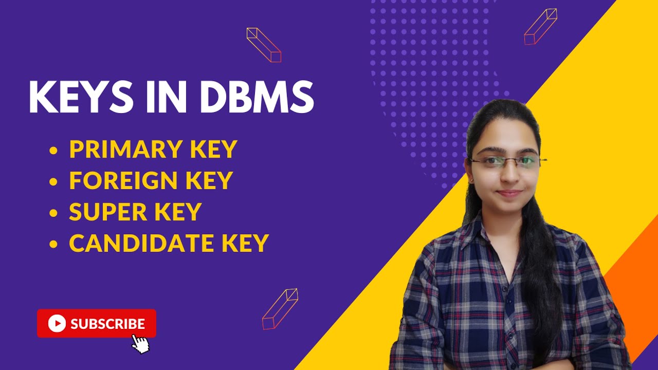 Types of Keys in DBMS | Super Key | Primary key | Candidate key | Foreign key with example