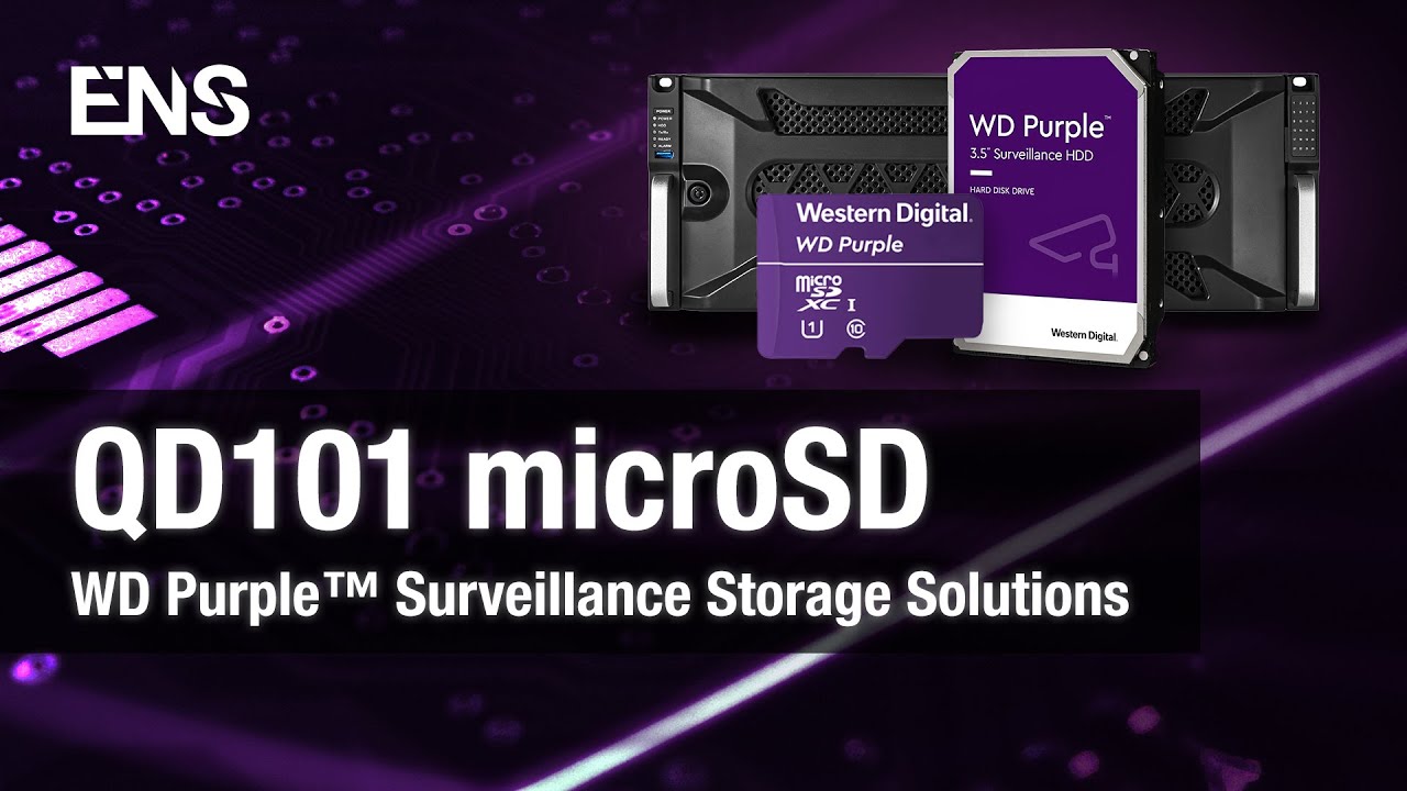 Western Digital Purple QD101 microSD Cards - ENS Security
