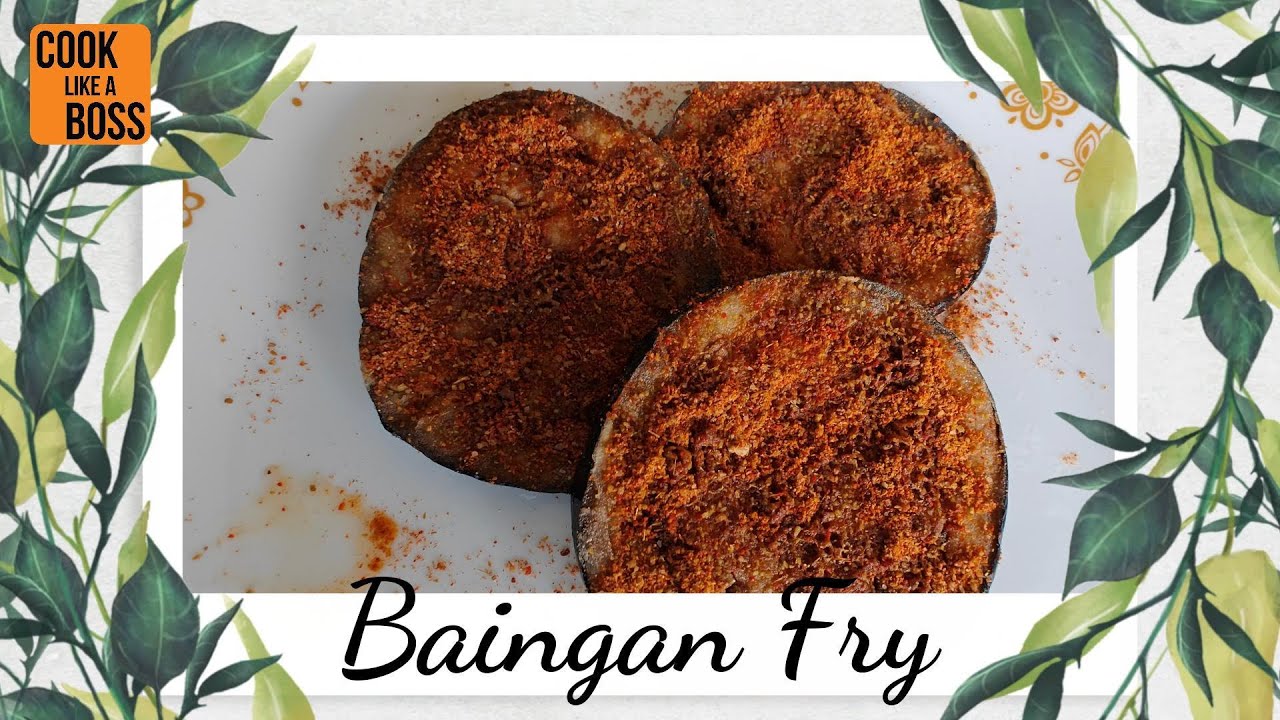 Baingan Fry  #satvikfood  #satisfying #yummyfood