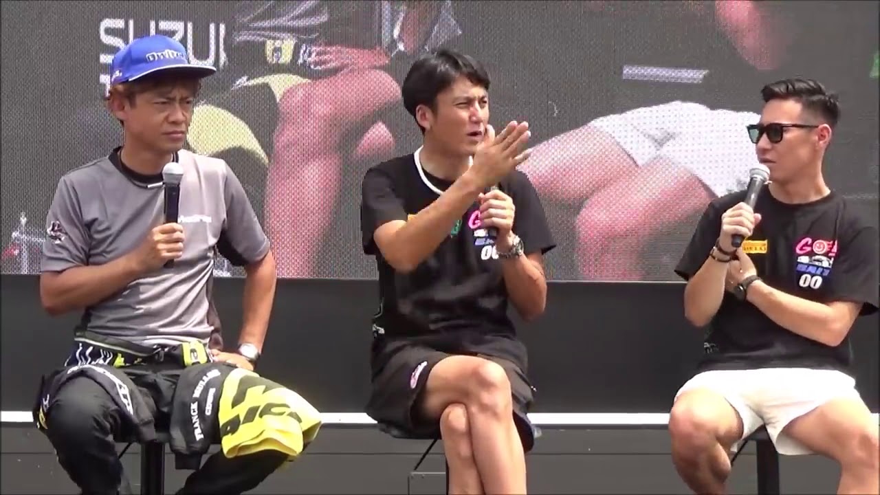 脇阪寿一 谷口信輝 小林可夢偉 鈴鹿10Hドライバートークショー