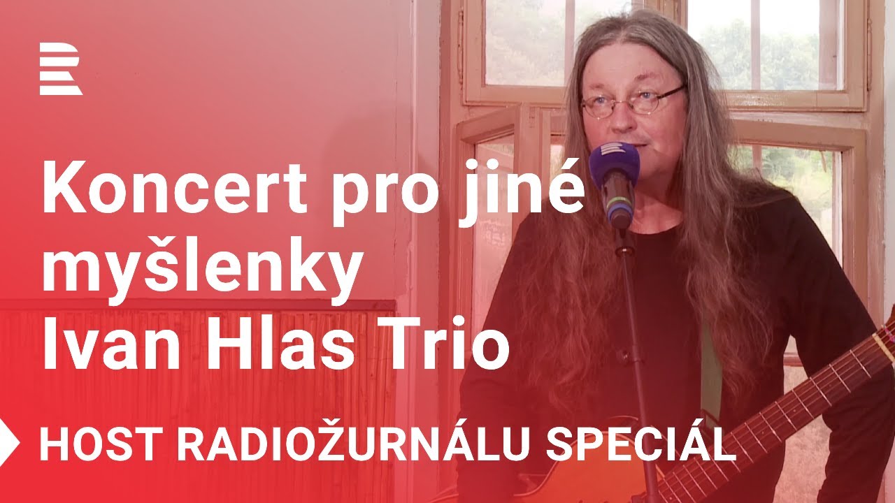 Koncert pro jiné myšlenky: Ivan Hlas Trio u řeky Sázavy