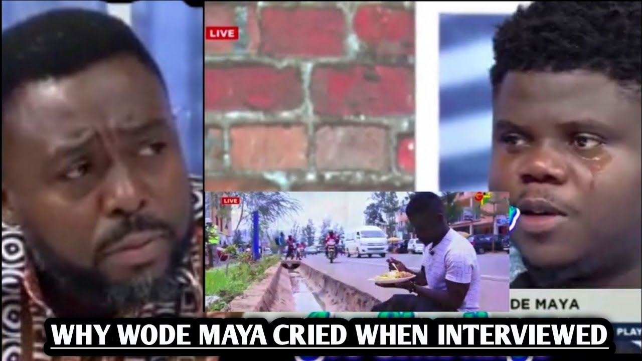 WHY WODE MAYA CRIED WHEN interviewed on GTV #wodemaya #gtv
