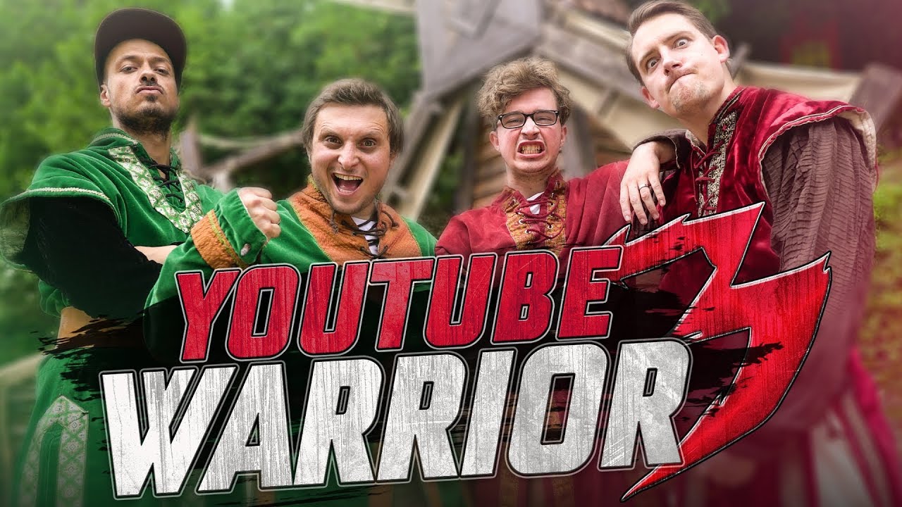YOUTUBE WARRIOR 3 vs Jimmy Labeeu & Math se fait des films