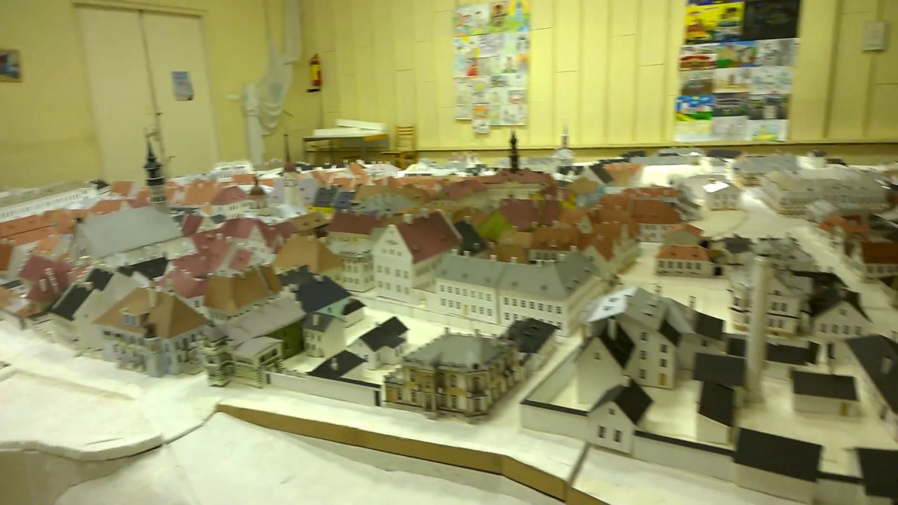 Maquette of Old Narva / Макет Старой Нарвы