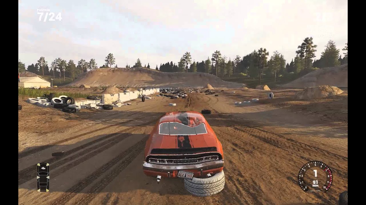 Next Car Game: Wreckfest Gameplay