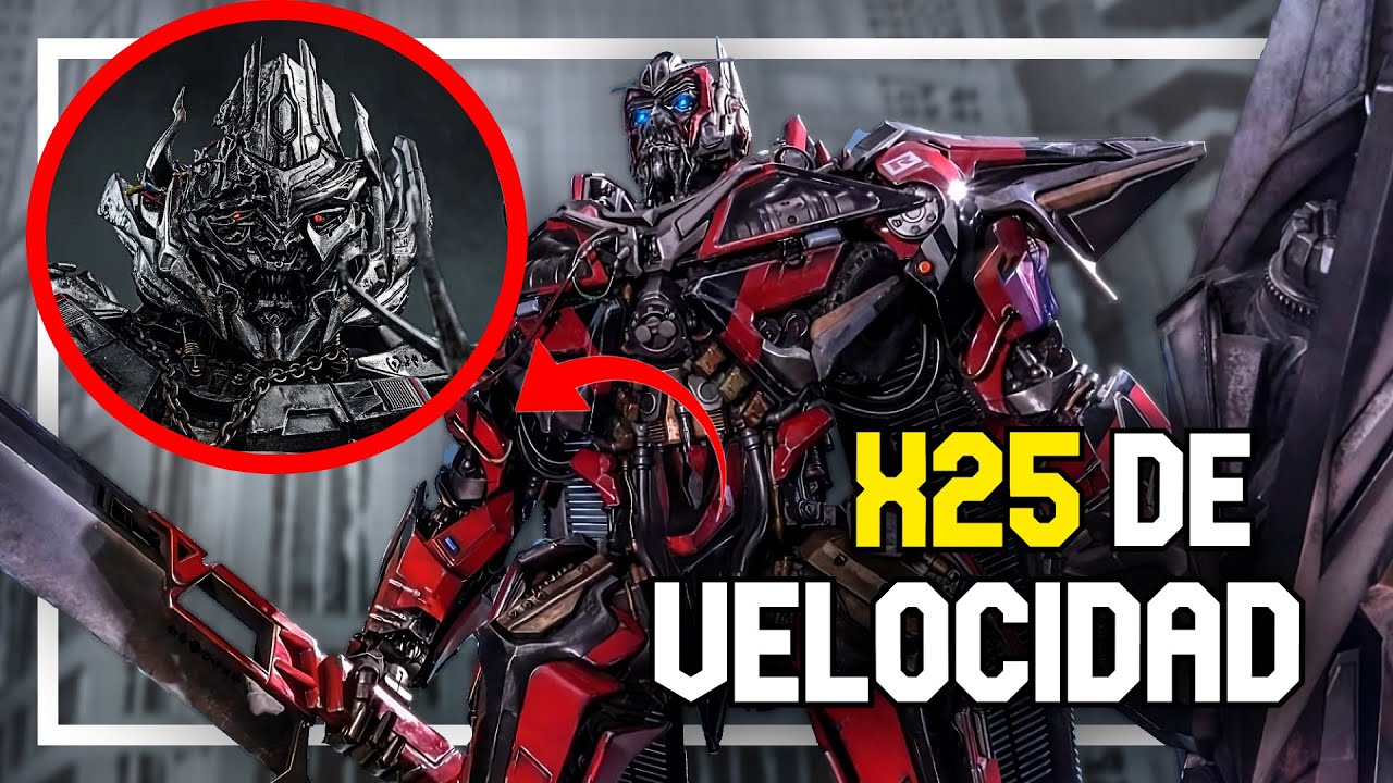 Vi la BATALLA de SENTINEL a la velocidad de 0.25x y encontre esto | Transformers DOTM | Rodrixo30