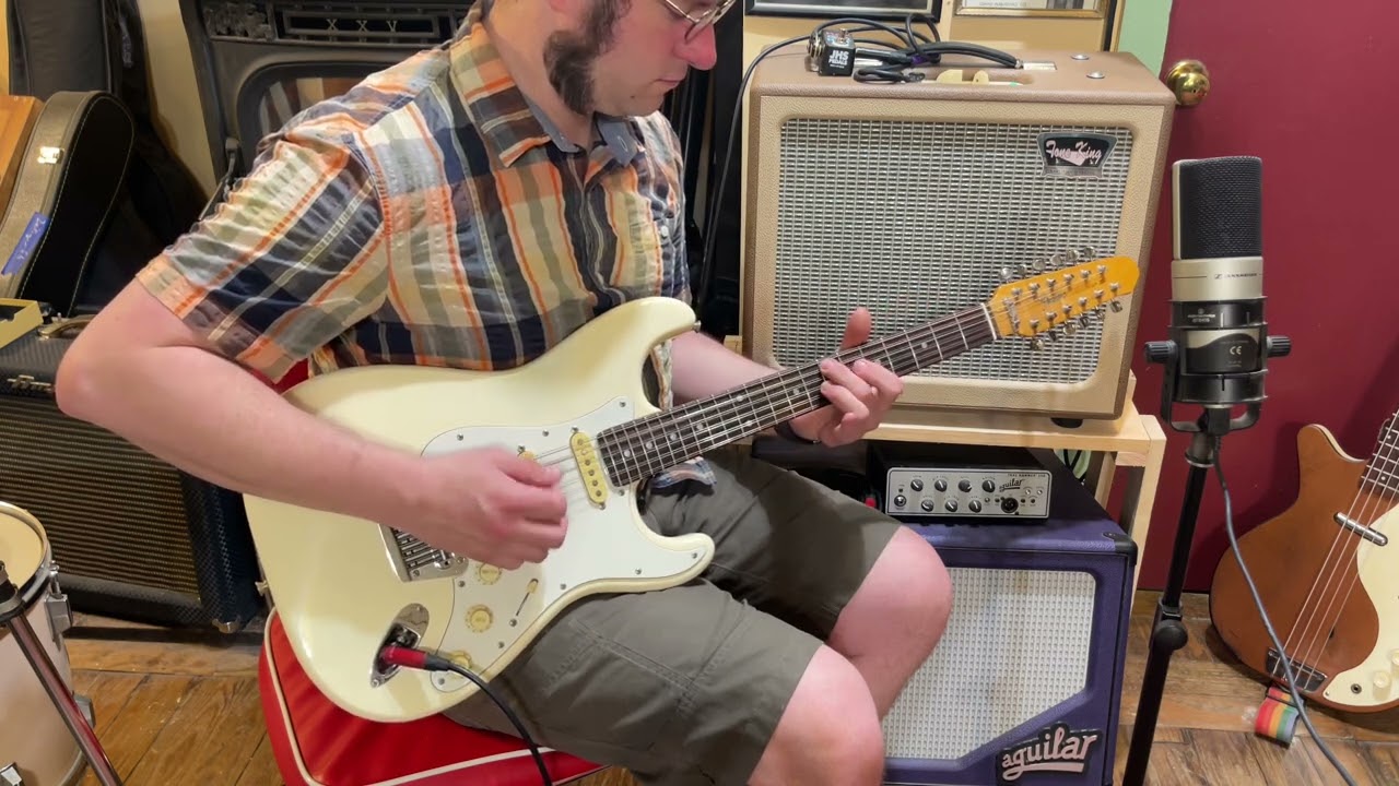 1980s Fender Japan Stratocaster XII electric 12-string guitar