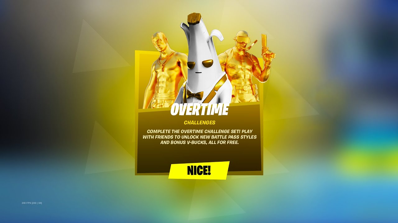 *NEW* FORTNITE OVERTIME REWARDS!