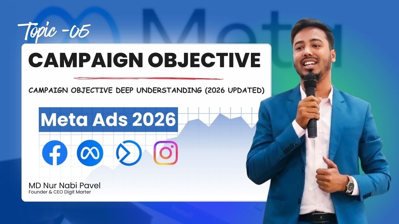 Campaign Objective | Meta Ads | Batch-02 | Class-05