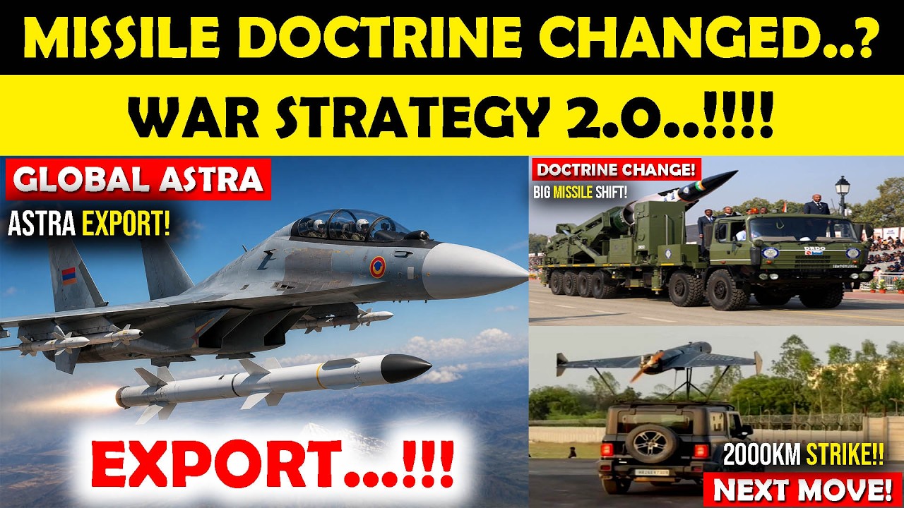 India&rsquo;s BIG Defence Shift! Astra Export, Ballistic Missile Change & Secret Missile Test Exposed!