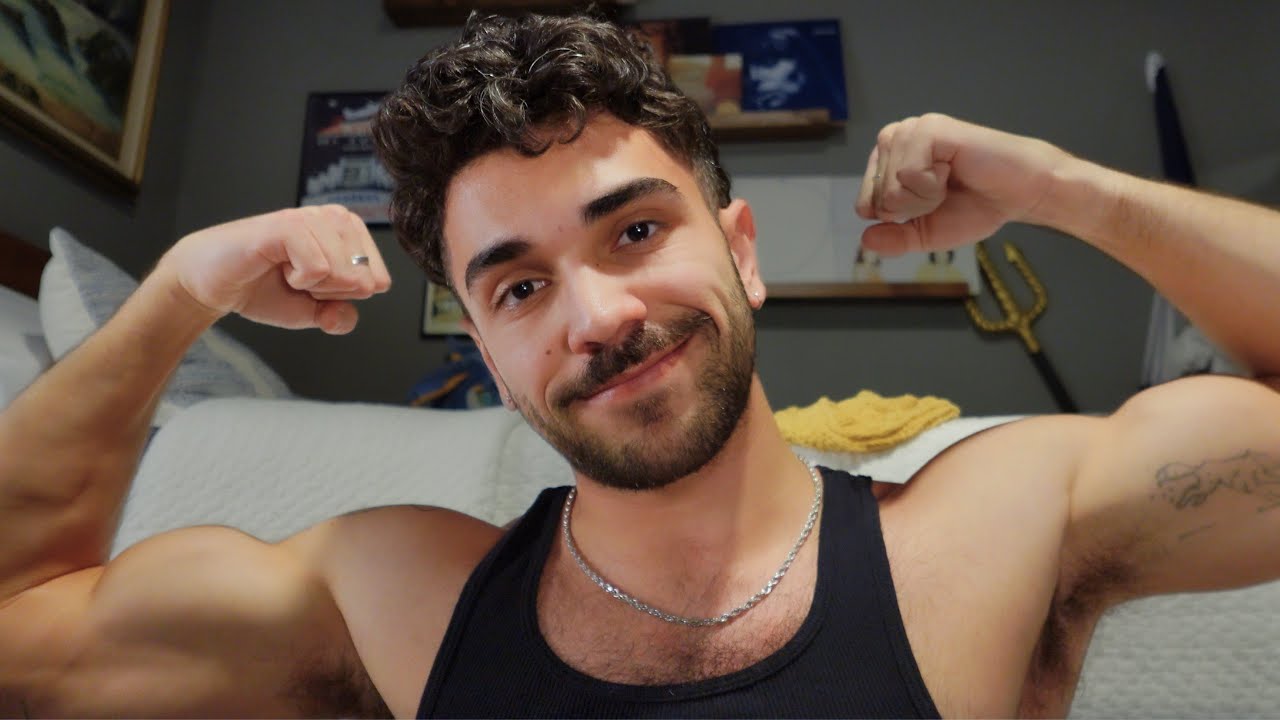 Male ASMR Glass Tapping and Close Whispers