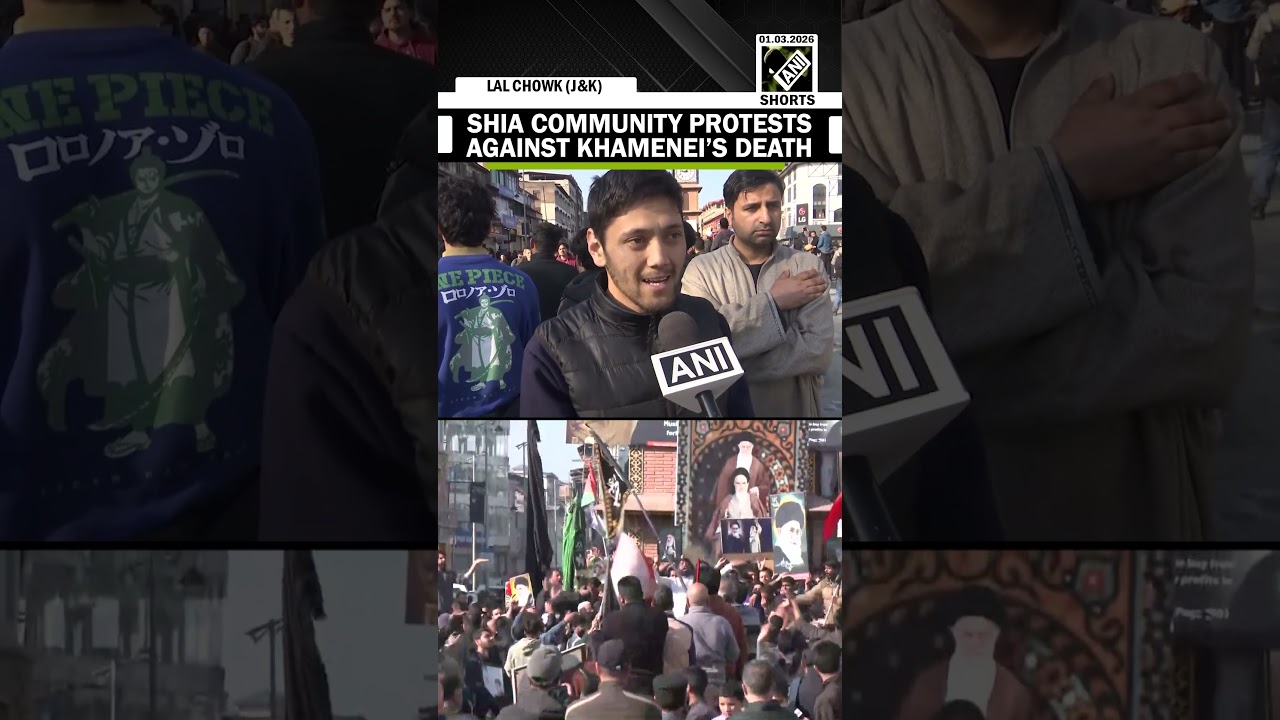 Iran-Israel crisis sparks protests in J&K over Iran&rsquo;s Supreme Leader Khamenei&rsquo;s killing