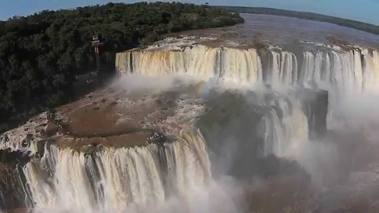 Iguazu Falls &ndash; Flythrough with a Phantom Drone