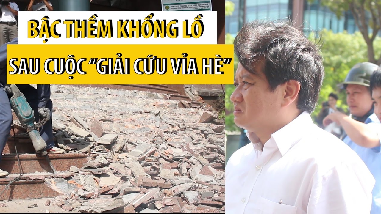Những bậc thềm khổng lồ ông ĐOÀN NGỌC HẢI đập bây giờ ra sao