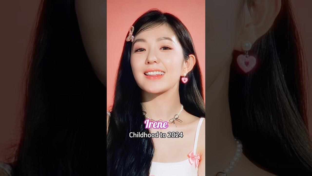 Irene (Red Velvet) evolution from childhood to 2024