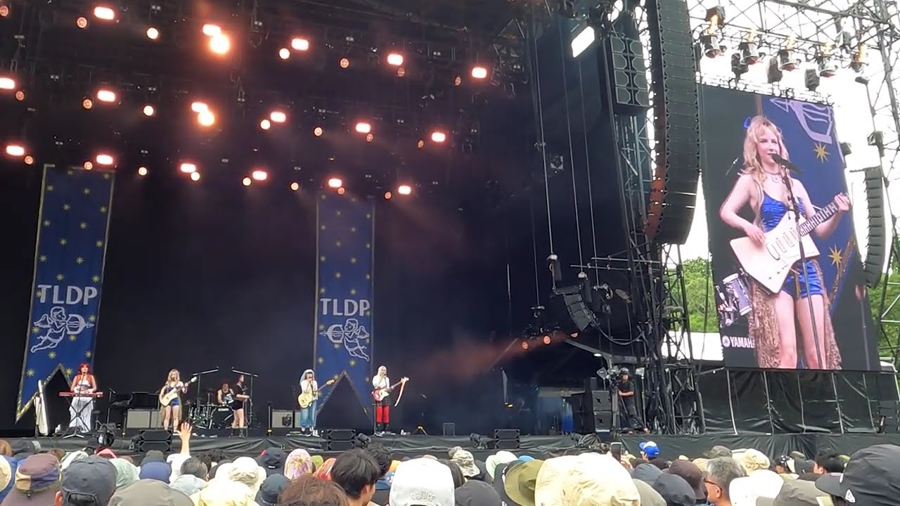 The Last Dinner Party Live at Fuji Rock Fes'24 Naeba Ski Resort, Yuzawa-cho, Niigata Pref Japan