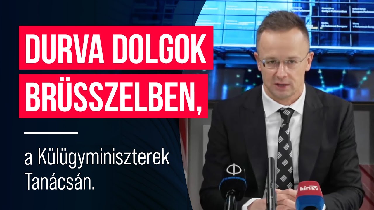 Durva dolgok Brüsszelben, a Külügyminiszterek Tanácsán
