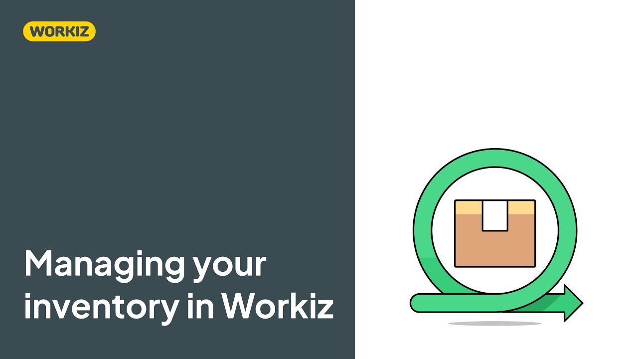 Managing your inventory in Workiz