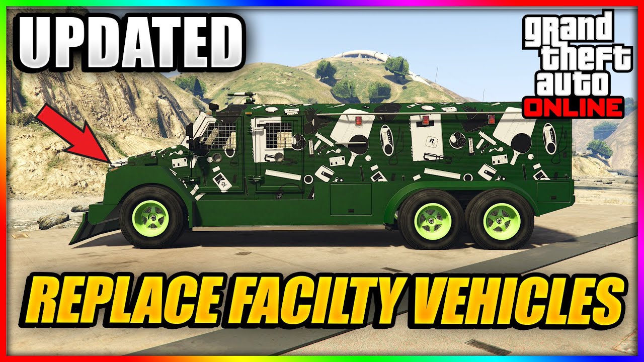 GTA5 - HOW TO RECIEVE MODDED FACILTY SPECIAL VEHICLES & REPLACE WITH OLD GTA ONLINE 1.70!!