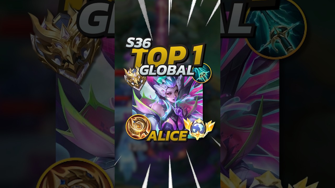 70% винрейт сборки Alice S36! Mobile Legends #mobilelegends #mlbb #gaming