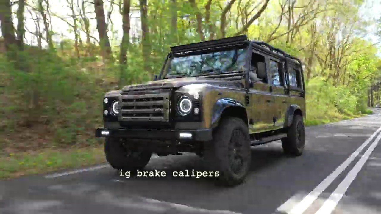 LANDROVER DEFENDER 110 SUPERCHARGED &ndash; 6.2 V8 650 HP &ndash; Hand built in Amsterdam by The Landrovers