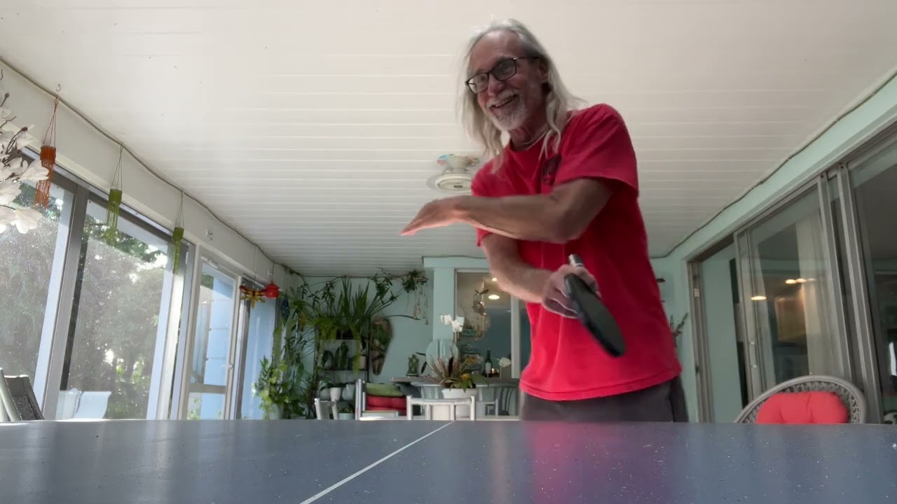 Trying out the Pro Spin Carbon Table Tennis Paddle