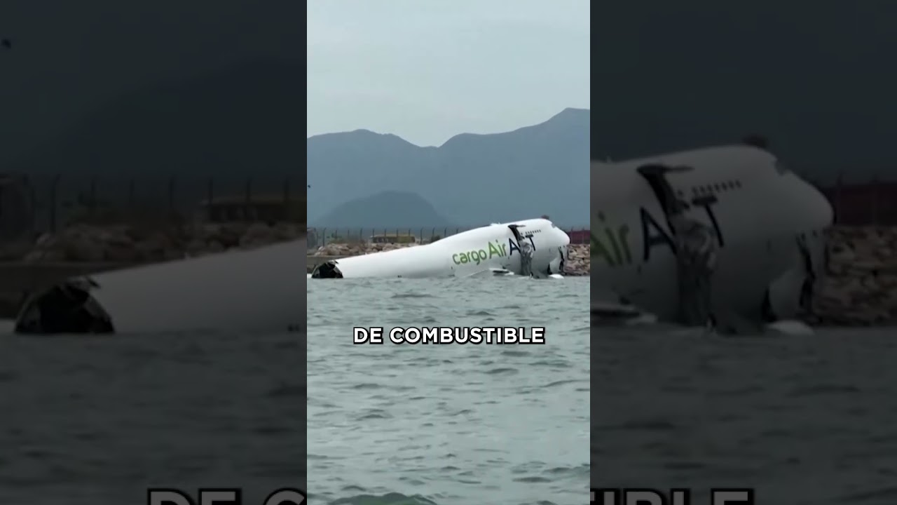 Emirates Cargo: Aterrizaje de Emergencia en Hong Kong 🚨 #NoticiasETV