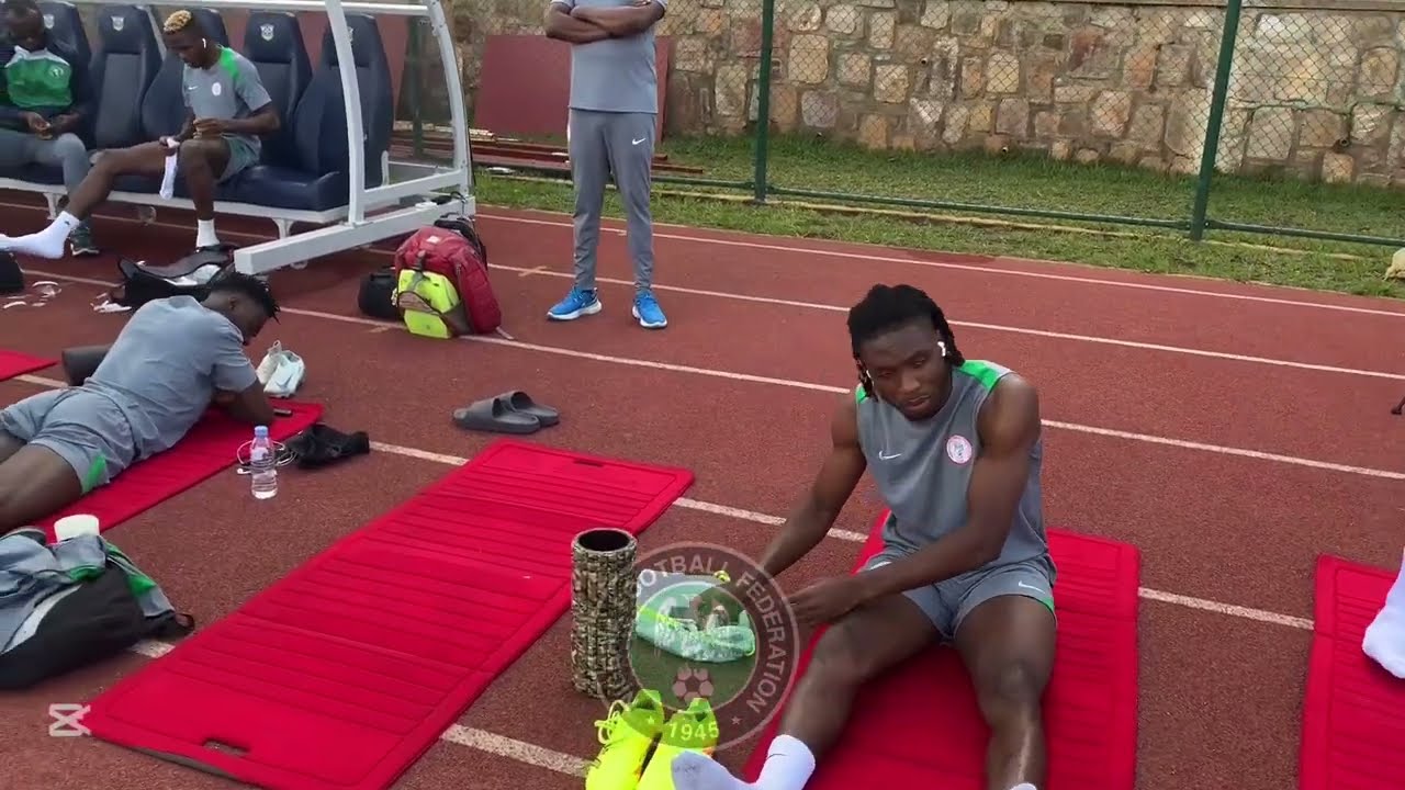 Super Eagles’ Second training session