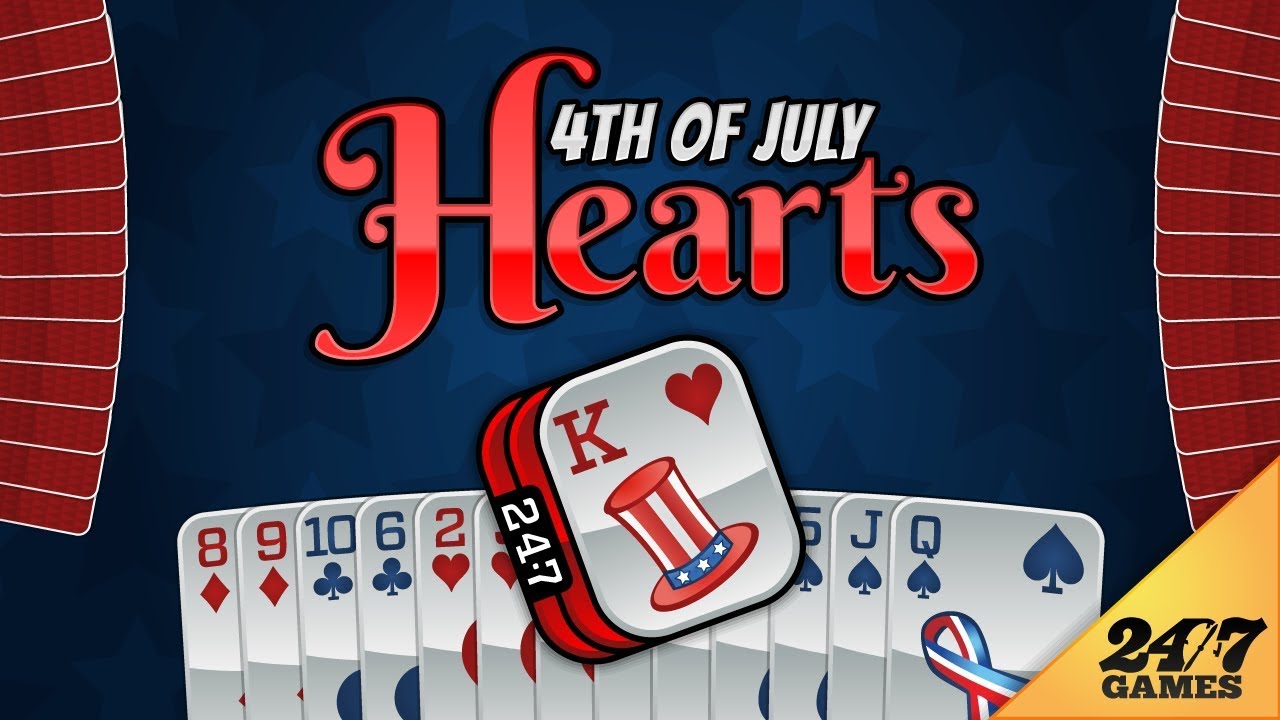 4th of July Hearts