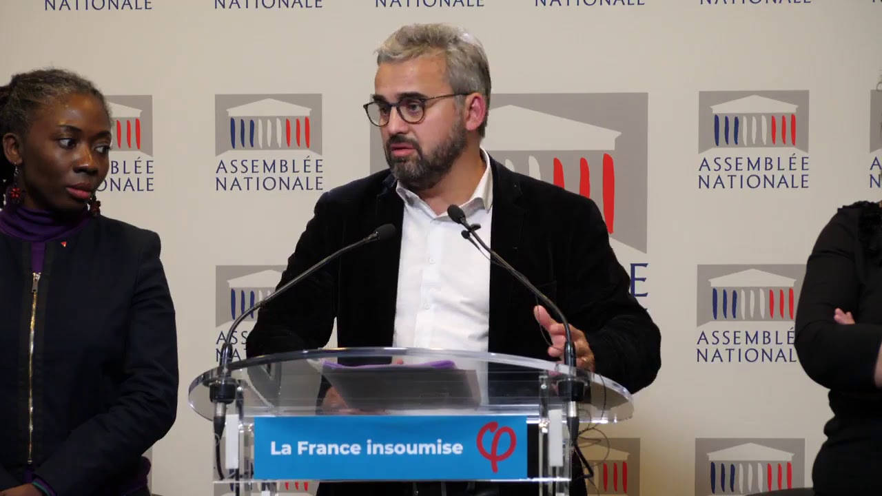 Conférence de presse de la France insoumise - #ConfPresseFi