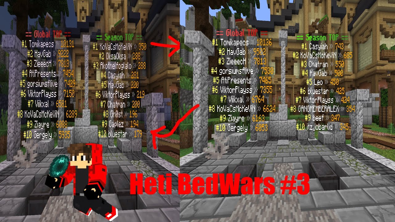 Heti BedWars #3 - Chatran, Gergely, HavGab