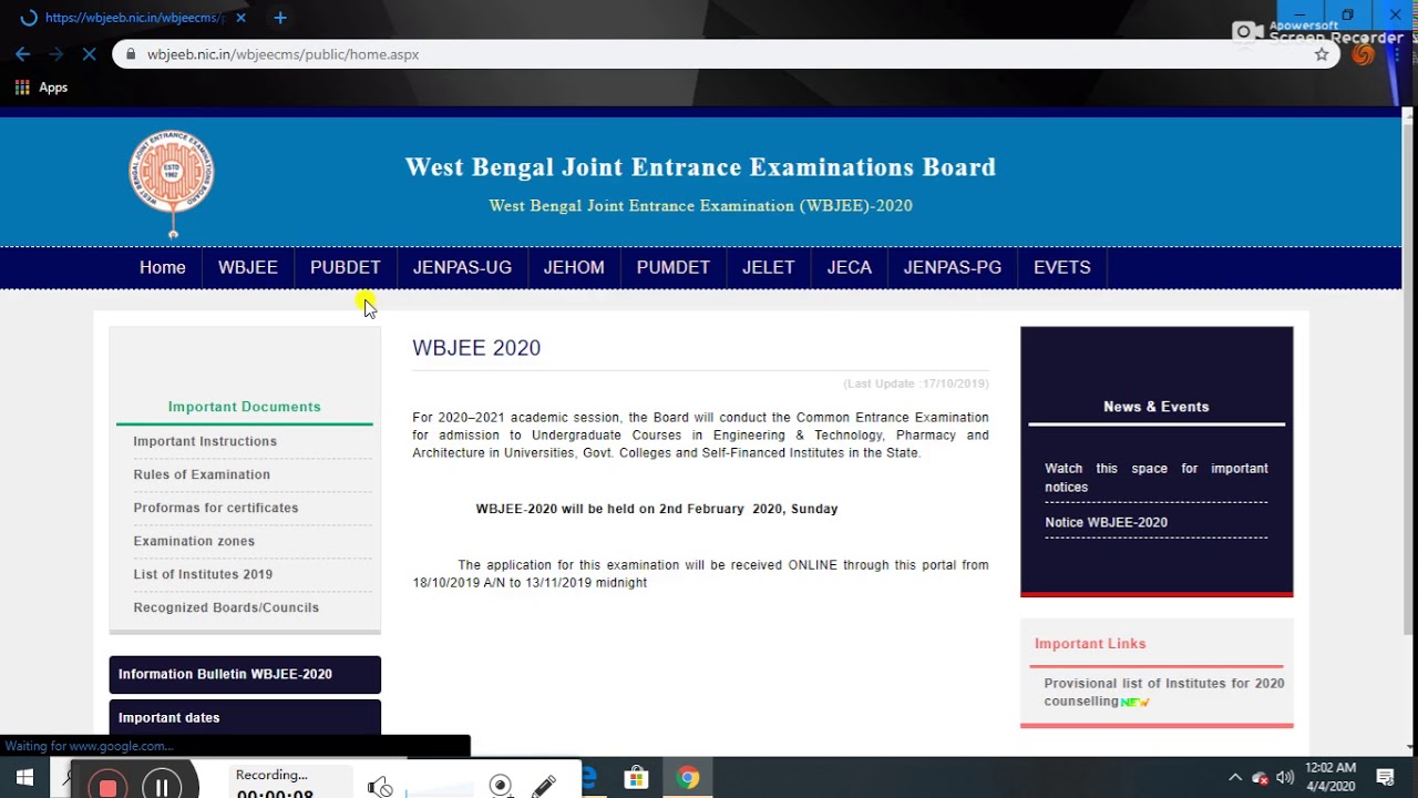 #Jelet 2020 Online Application Fill Up Now Started. Before Apply Must Watch this Video. Step by step