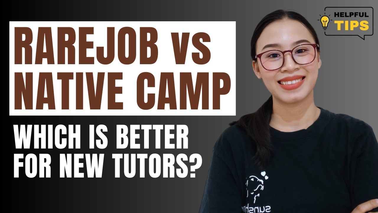 RareJob vs NativeCamp: Which ESL Company Is Better for Filipino Tutors? For NEW Tutors + TIPS