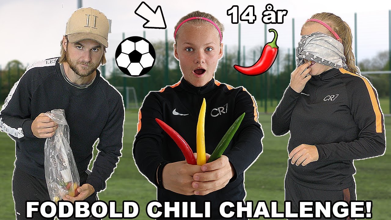 FODBOLD CHILI CHALLENGE MED 14-ÅRIG PIGE!