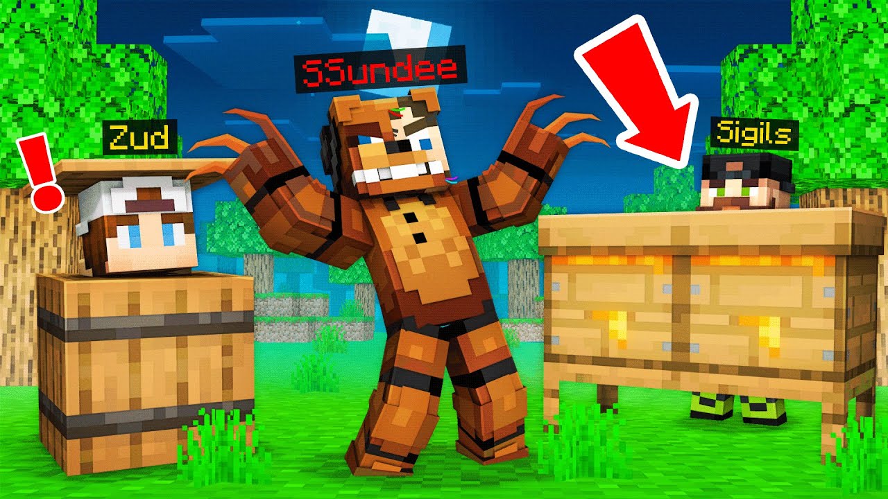 TOXIC FNAF 2 Hide and Seek in Minecraft...