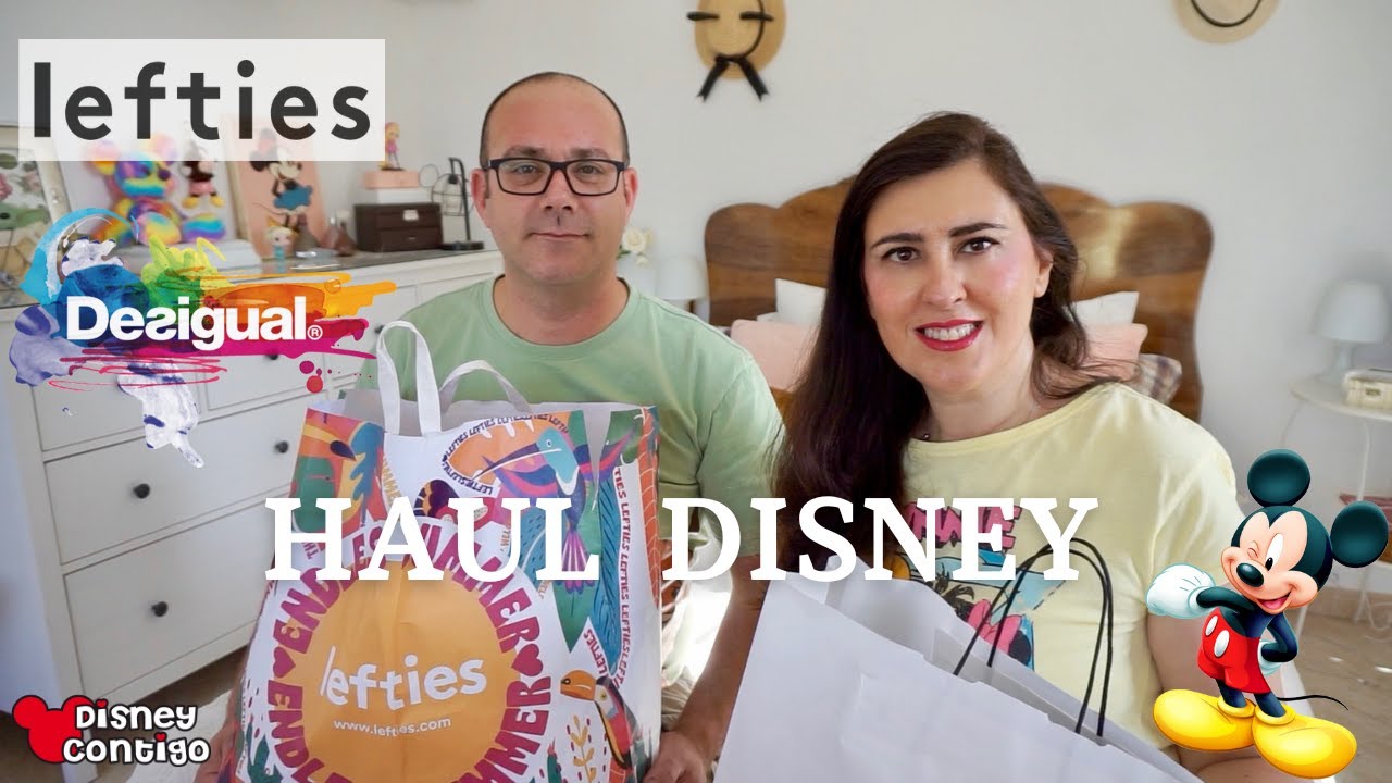 🛍 HAUL ropa DISNEY en DESIGUAL y LEFTIES | Disney Contigo
