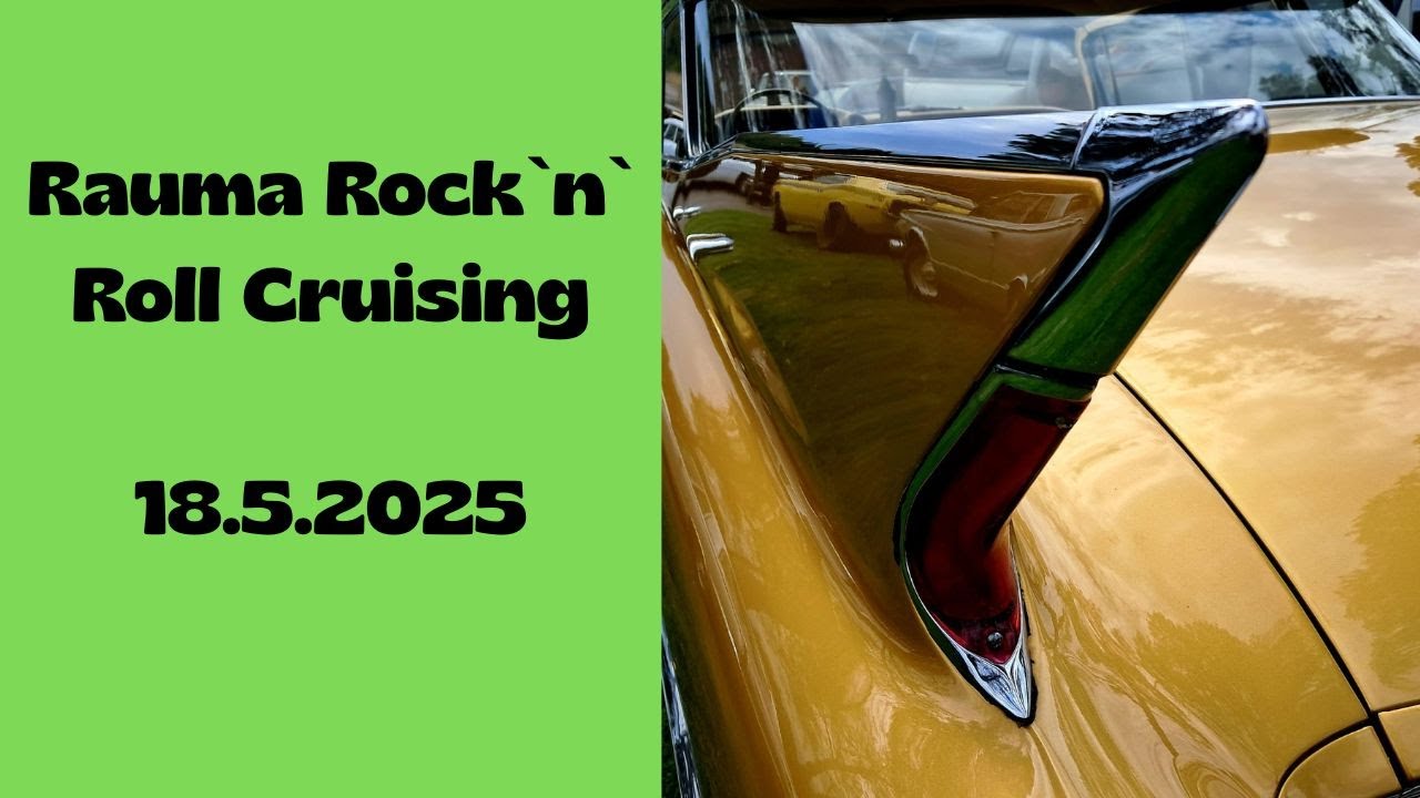 Rauma Rock`n`Roll cruising 2025