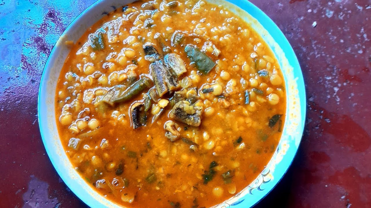 ডাল দিয়ে শুটকি রেসিপি । A shutki recipe with lentils.
