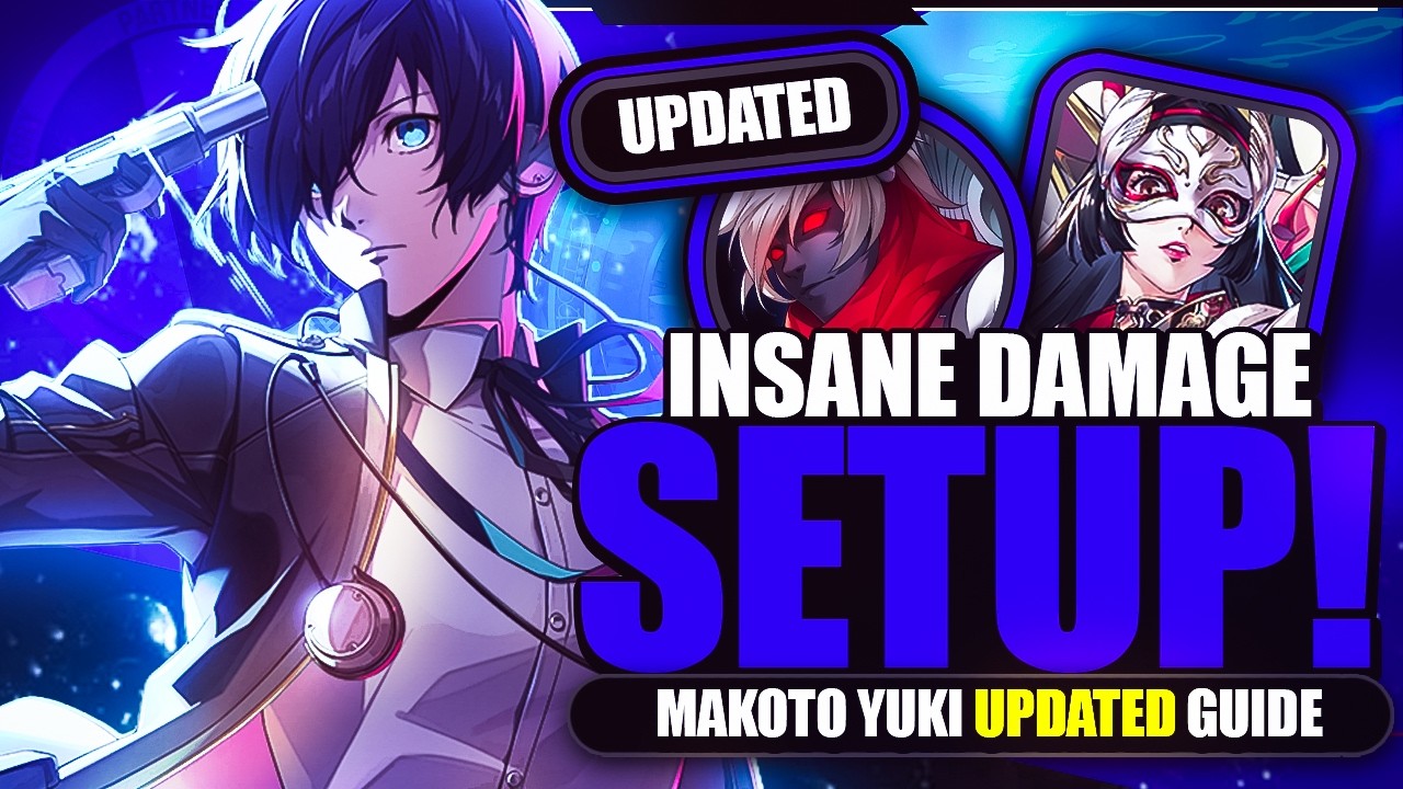 THE BEST MAKOTO YUKI BUILD GUIDE (INSANE DAMAGE SETUP) | PERSONA 5: THE PHANTOM X