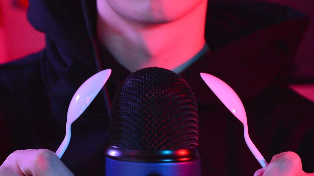 ASMR Spoons on the Mic for 2 HOURS | NO TALKING