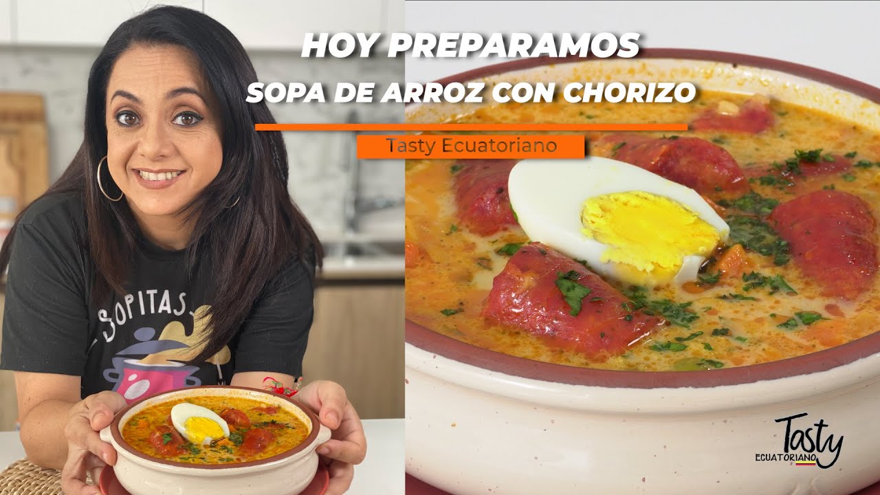 Sopa de Arroz con Chorizo … sabor impresionante!