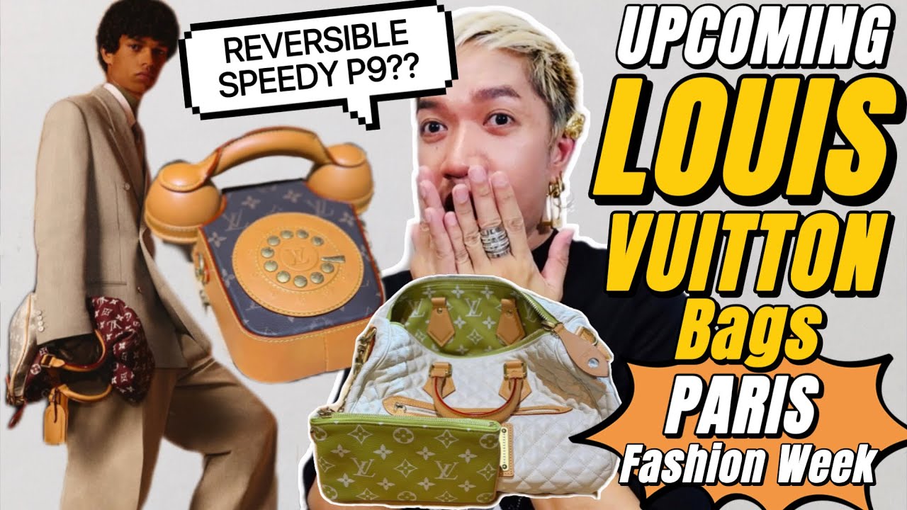 UPCOMING LOUIS VUITTON BAGS from PARIS FASHION WEEK Mens FALL WINTER 2026 - REVERSIBLE SPEEDY P9