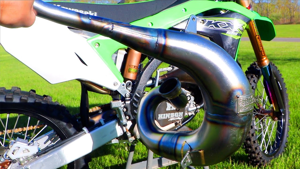 EPIC 250 Two Stroke PIPE TRANSFORMATION | Start to Finish