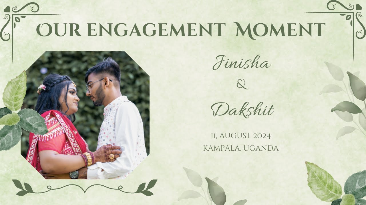 JINISHA  💍 DAKSHIT | ENGAGEMENT | HIGHLIGHTS | KVN BROS PHOTOGRAPHY