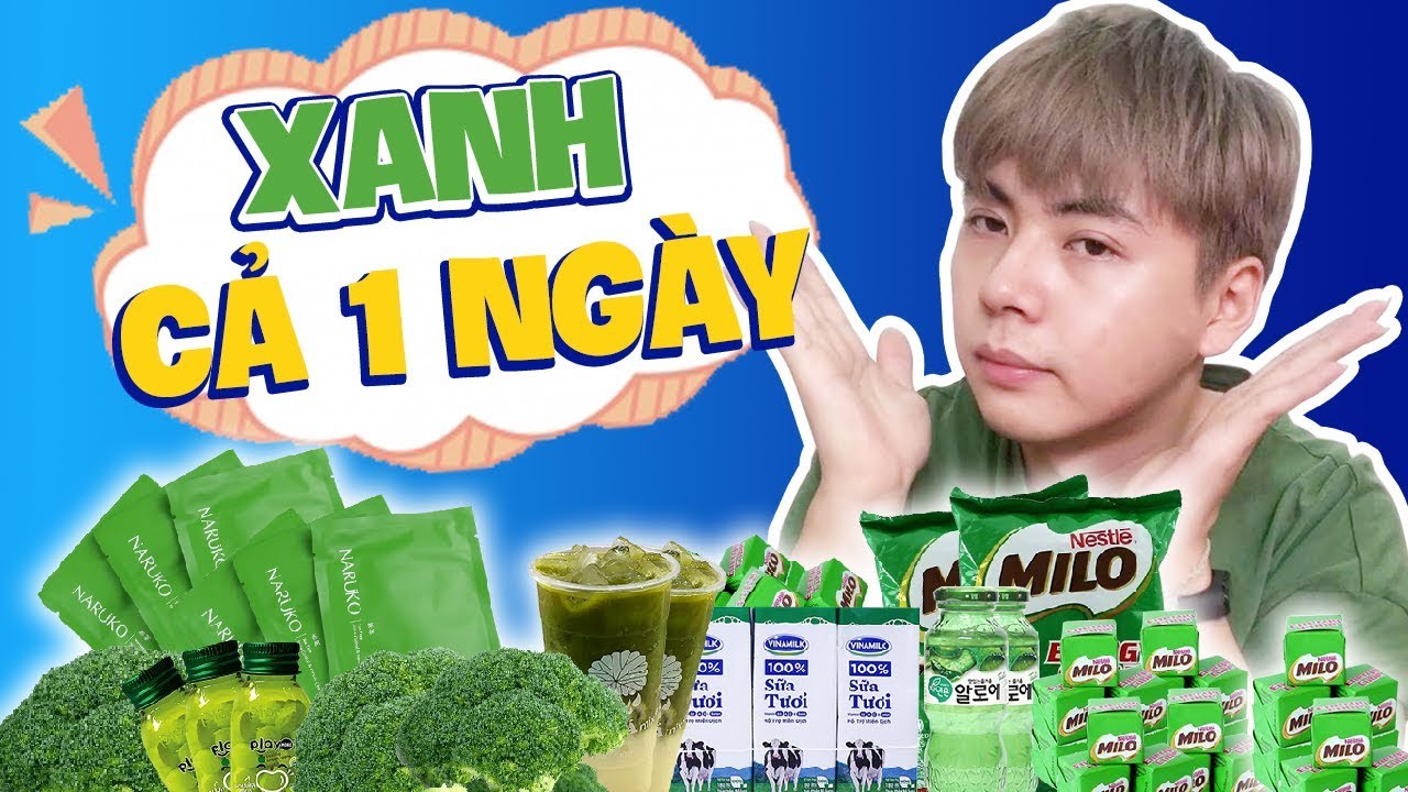 Một Ngày Ngập Mặt MÀU XANH! - CUỘI