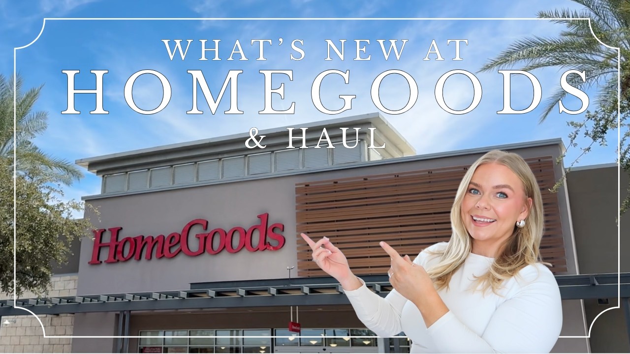 ШОПИНГ СО МНОЙ В HOMEGOODS И ПОКУПКИ | HomeGoods ЛЕТО 2026 | ИДЕИ ДЛЯ ДОМАШНЕГО ДЕКОРА